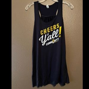 Bella Black Tank Top I Community Brewing Tank, 2XL
